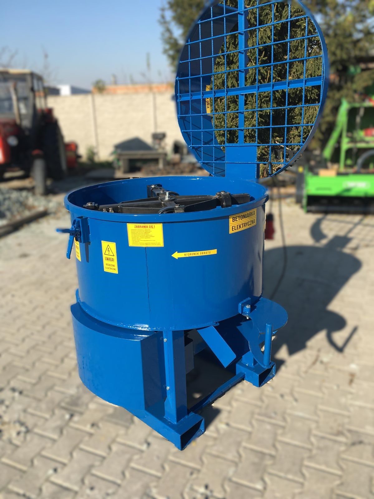 Betoniarka elektryczna mieszalnik 400
